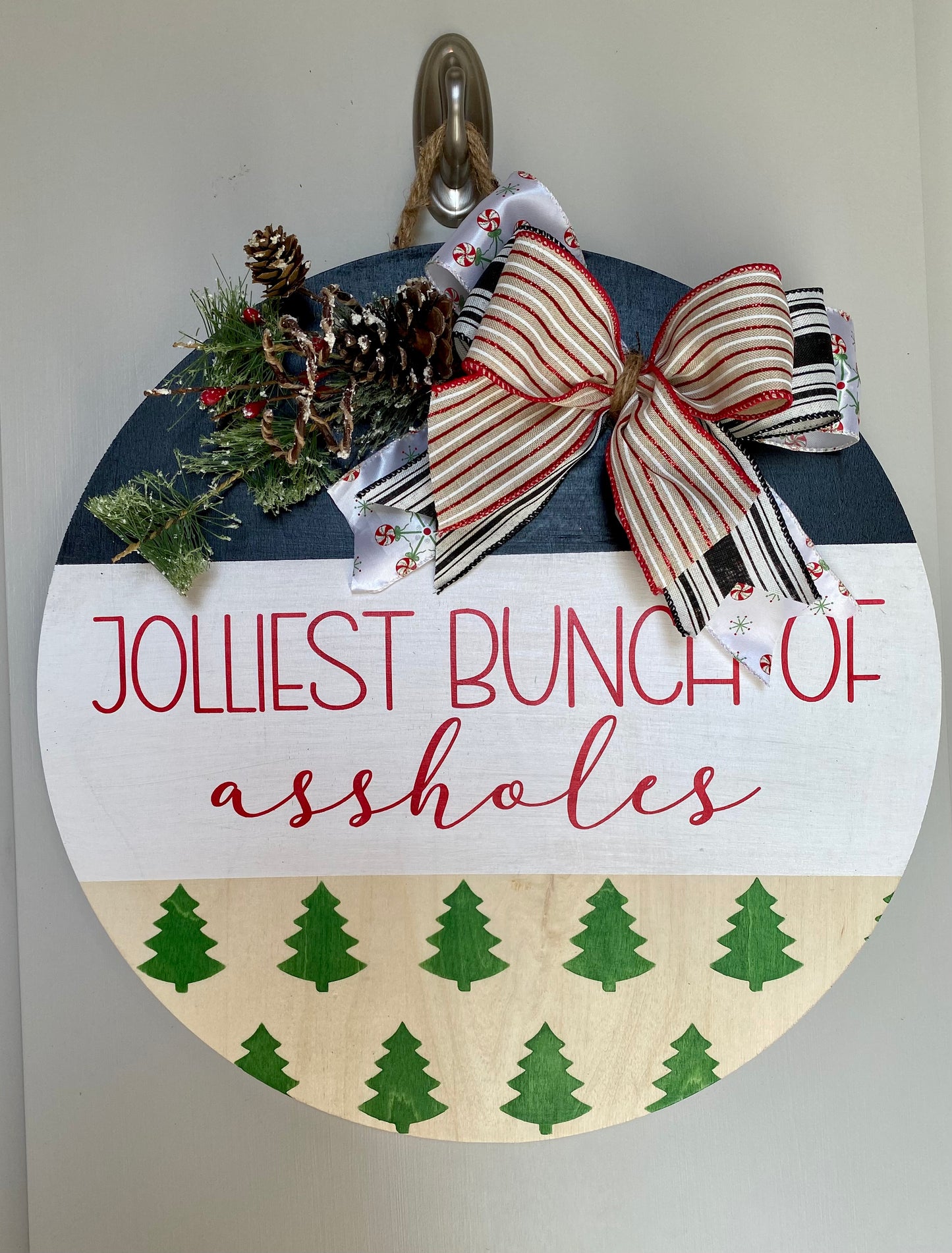 Jolliest Bunch Door Hanger
