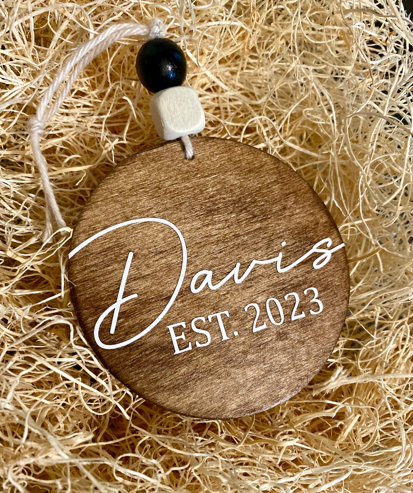 Custom Name Ornament