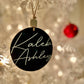 Custom Name Ornament