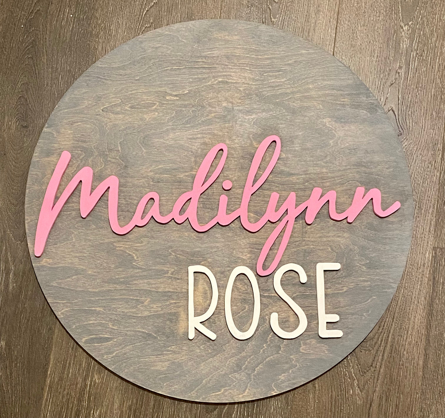Nursery Name Sign