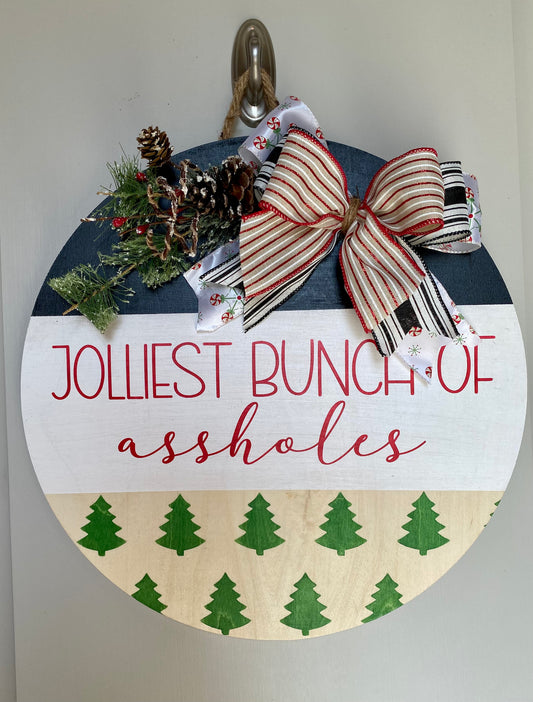 Jolliest Bunch Door Hanger