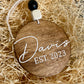 Custom Name Ornament