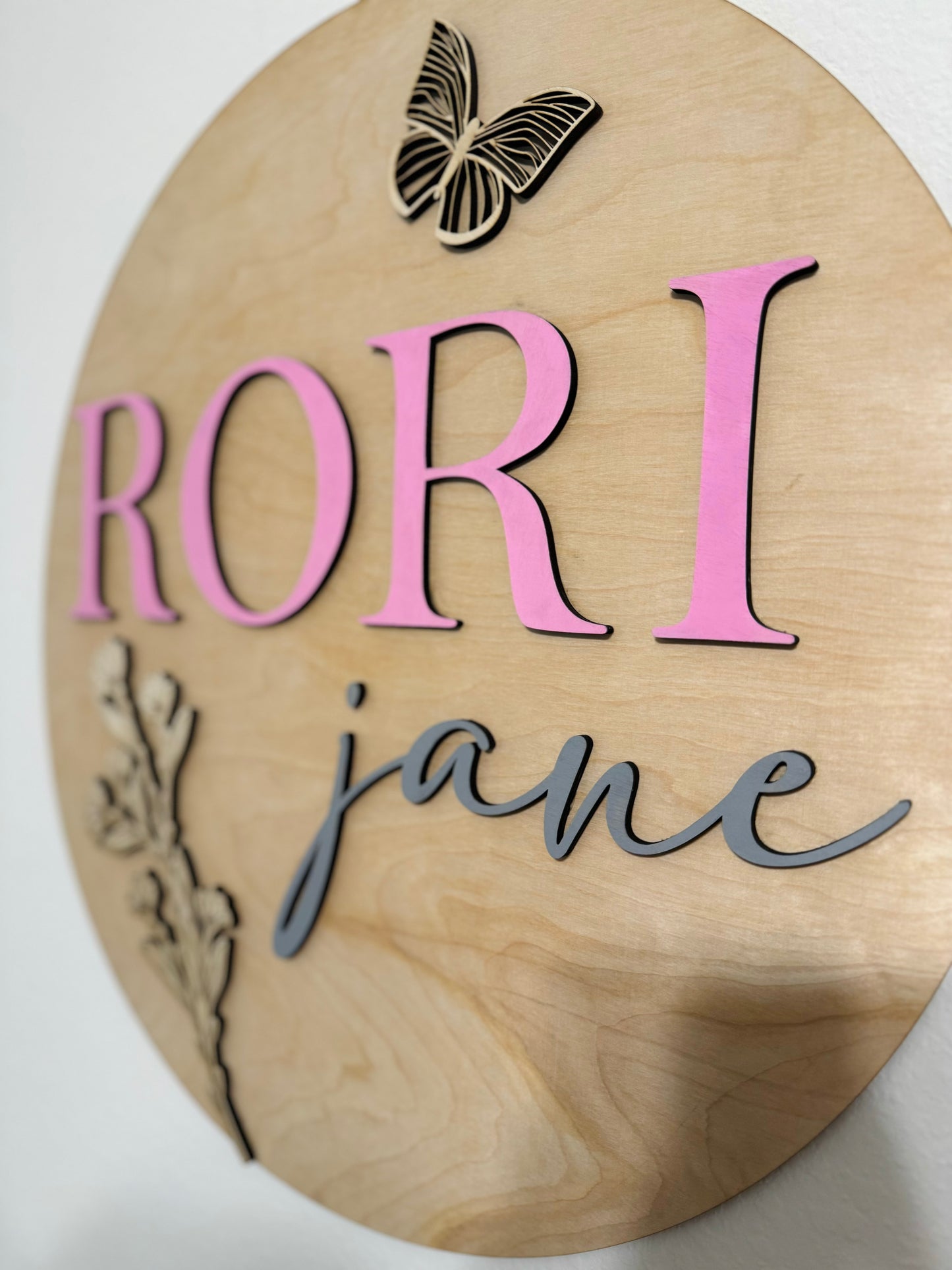 Nursery Name Sign