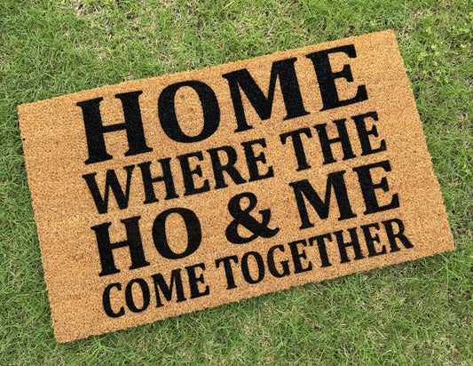 HO & Me Door Mat