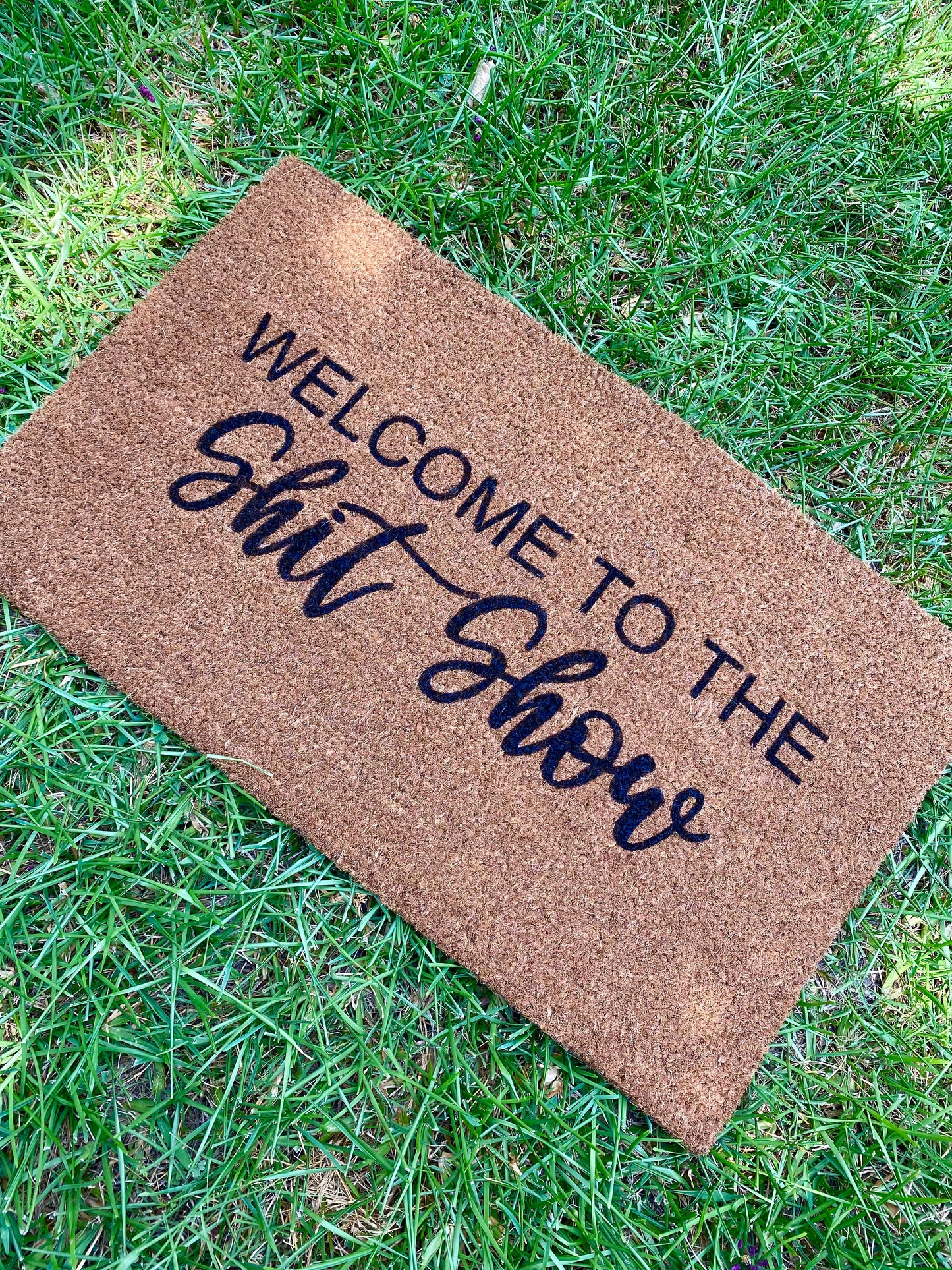 Shit Show Door Mat