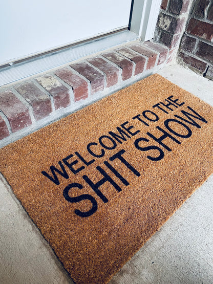 Shit Show Door Mat