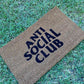 Anti Social Door Mat